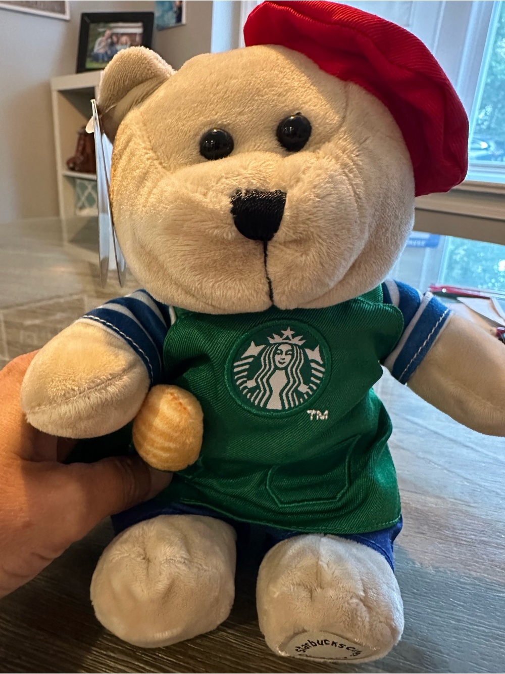 Starbucks France exclusive Bearista NWT